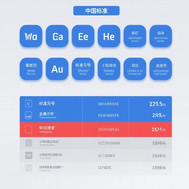 China and Japan Ferrous Metal Standard comparison