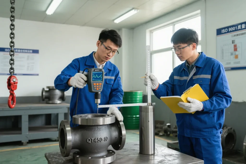 ductile cast iron inspection