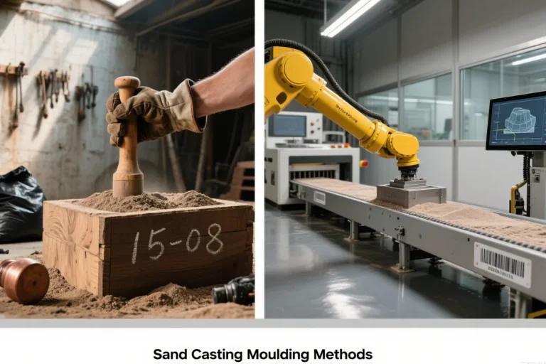 manual moulding and machine moulding