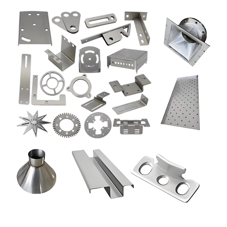 Collection of Various Stainless Steel Stamping and Bracket Components