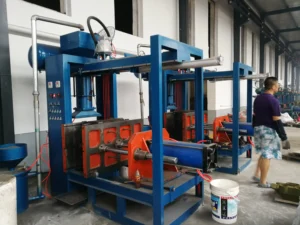 sand coating machine