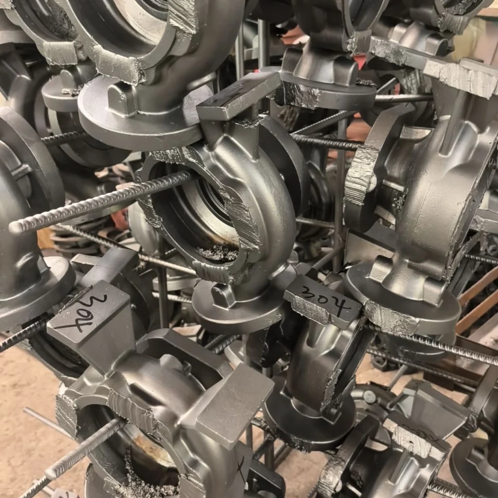 Stainless Steel Casting Sand Blasting